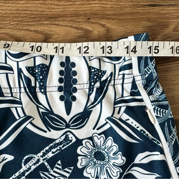 Gretchen Scott Skippy Skort Hummingbird Floral Navy Blue Stretch Skirt Small - Picture 5 of 9